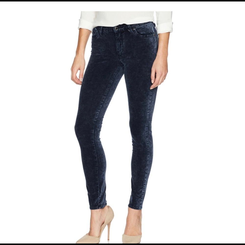 Lucky Brand Brooke Velvet Legging Jean Sz 8